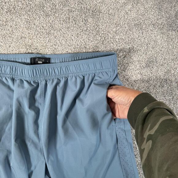 Balance Collection Shorts Mens Large Blue Athletic Running 7 in Inseam BC003794 - Picture 4 of 16